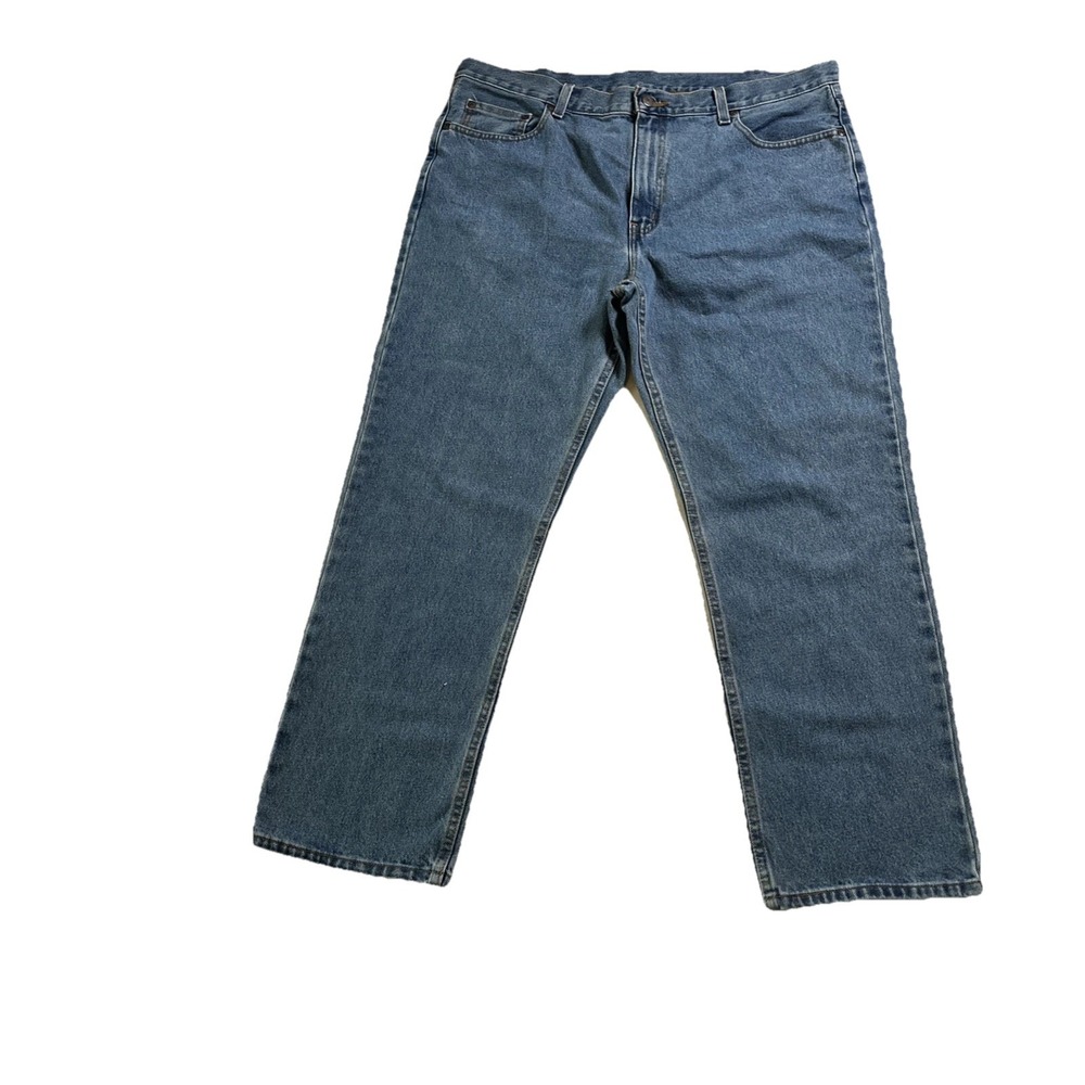Faded Glory Classic Fit Blue Denim Jeans Mens 38x29 100% Cotton Lot of 2 - Picture 6 of 13